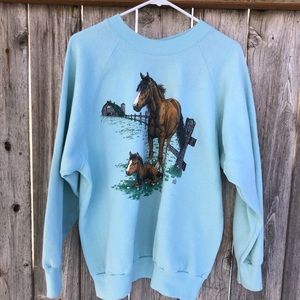 Horse Crewneck Sweater